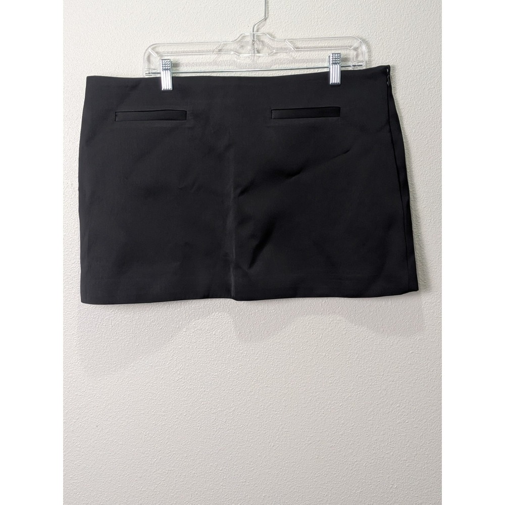ASTR The Label Sevyn Black Mini Skirt Size XL